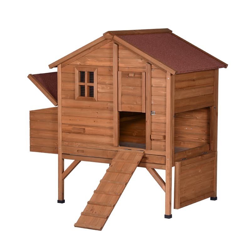 Urban Rural Backyard Wooden Chicken Cage