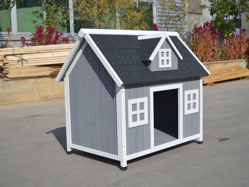 weatherproof wooden dog house