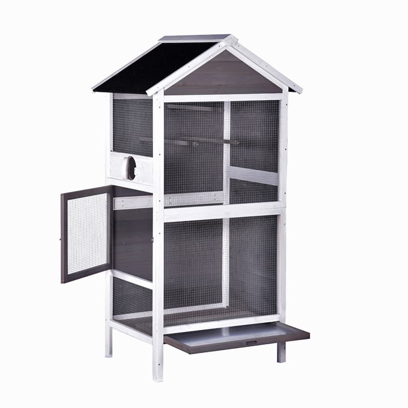 Wooden Bird Aviary Outdoor