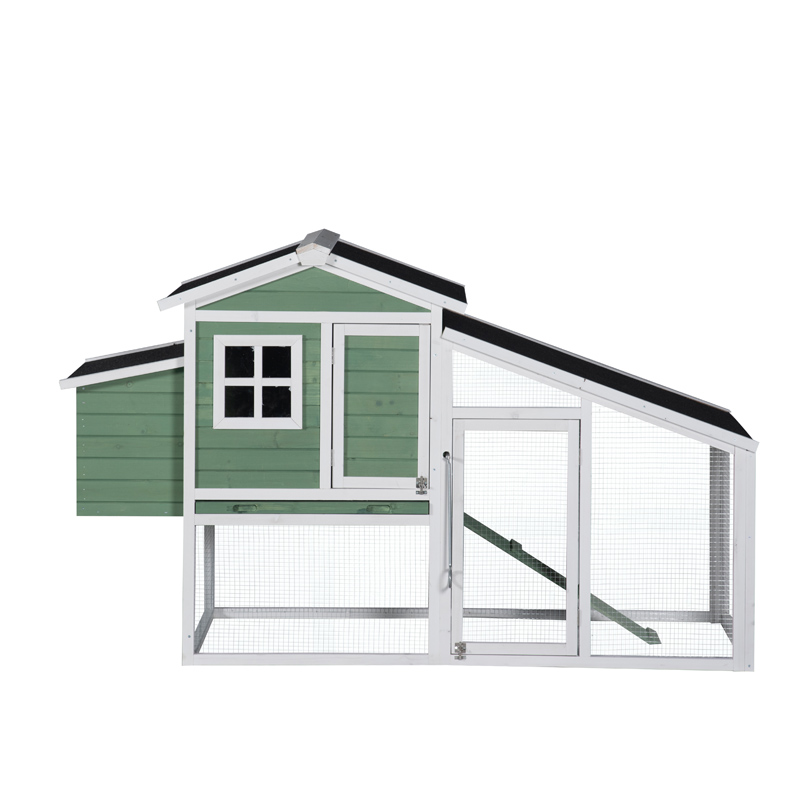 cedar wood chicken coop