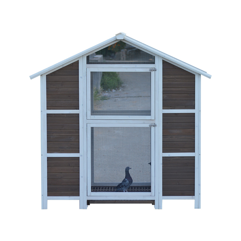 wooden bird cage