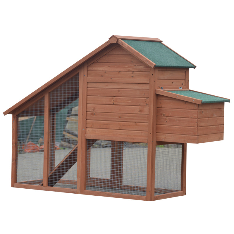Handcrafted Wooden Chicken Coop