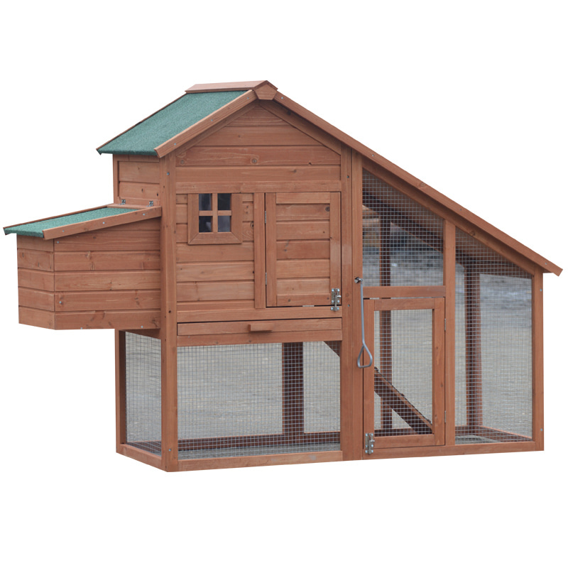 Handcrafted Wooden Chicken Coop