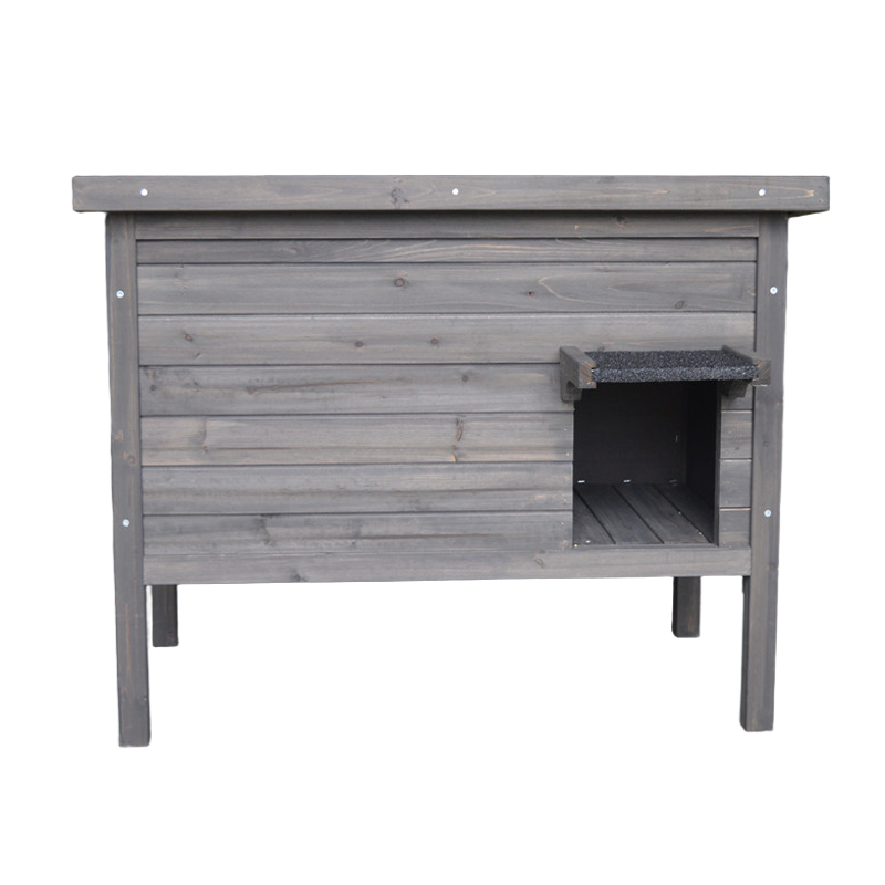Dark Grey Cat House