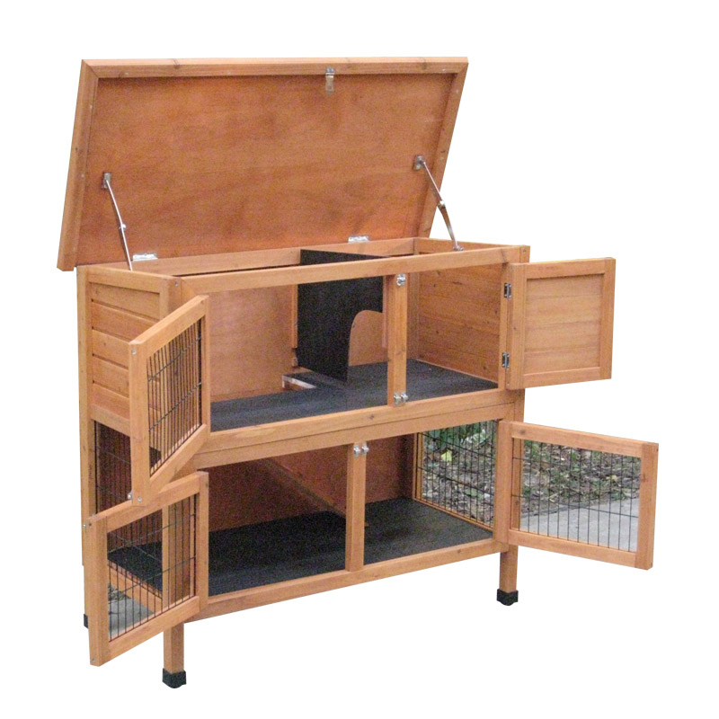 wire mesh rabbit cage