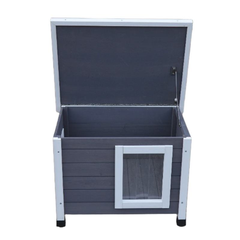 Outdoor cat sanctuary cute