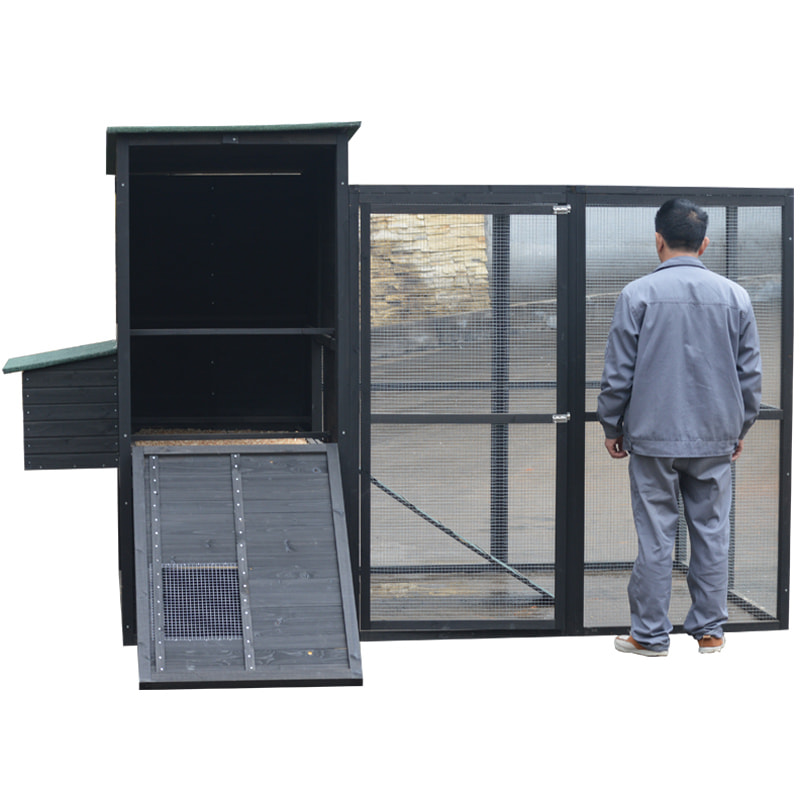 cages for laying hens used