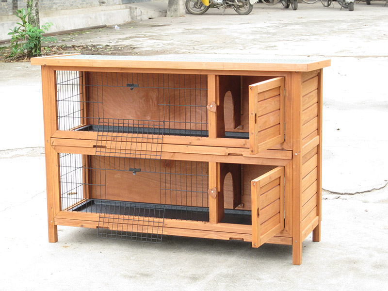 indoor rabbit hutch for 2 rabbits