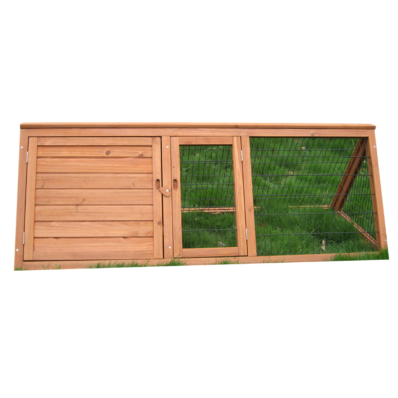 outdoor rabbit hutch with run