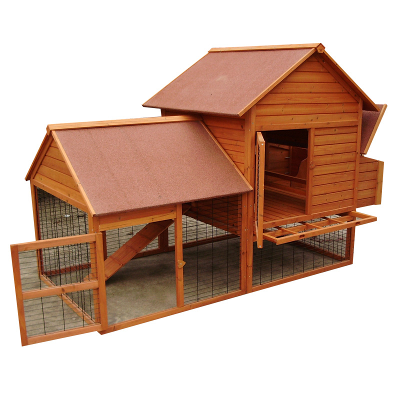 Cute Sturdy Wooden Chicken Coop