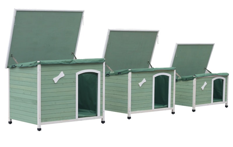 waterproof wood dog shelter
