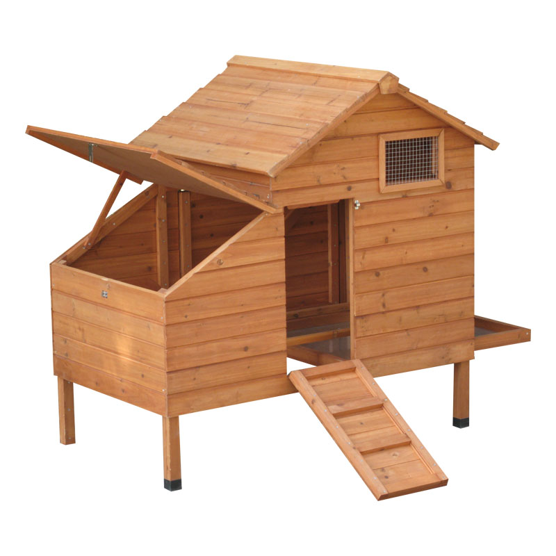 small size wooden chicken coop