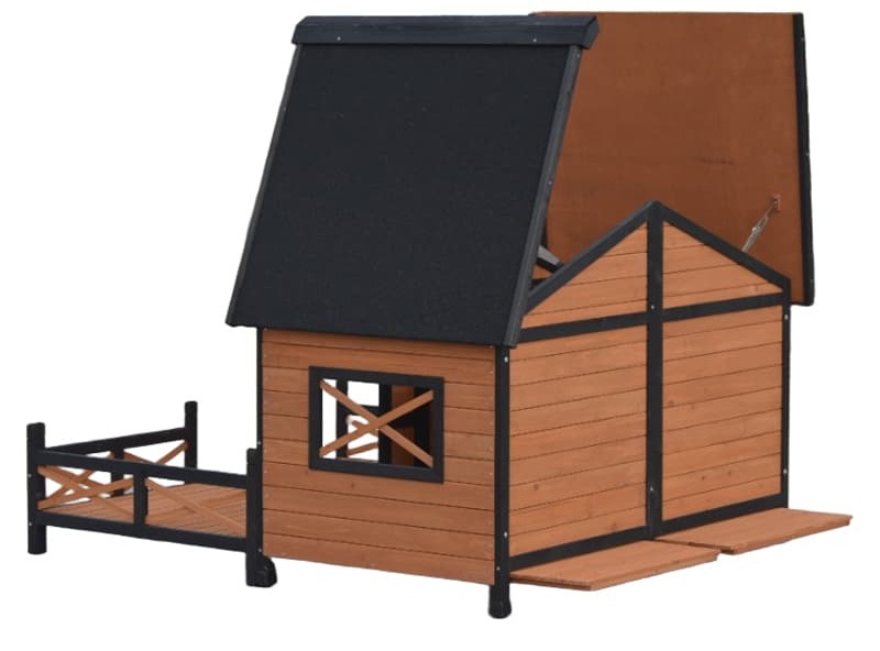 waterproof wood dog shelter