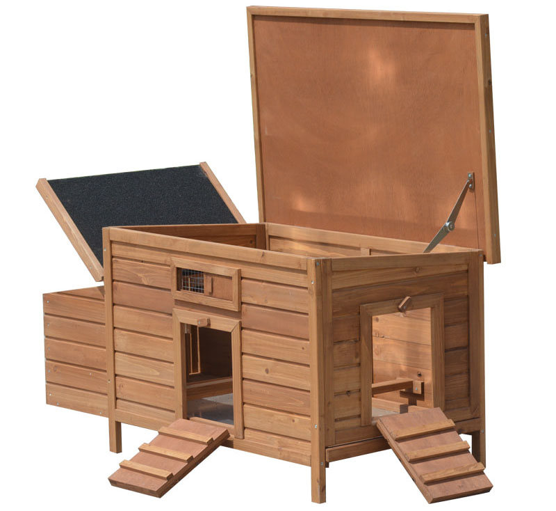 wooden chicken for 2 chicken