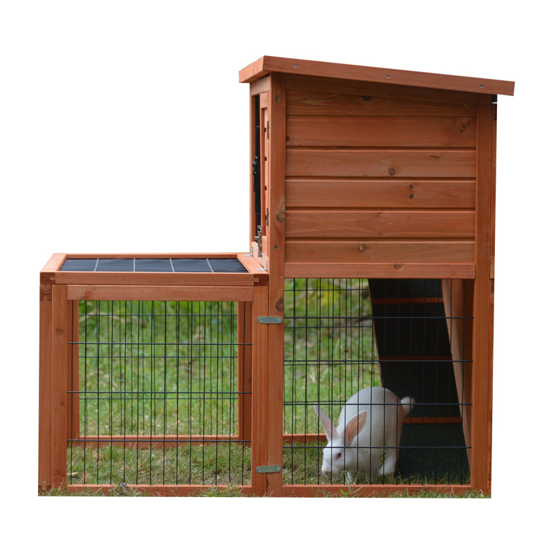 large outdoor bunny hutch