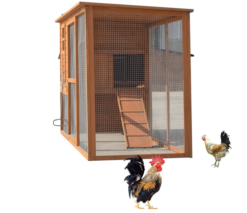 wooden cage laying hens