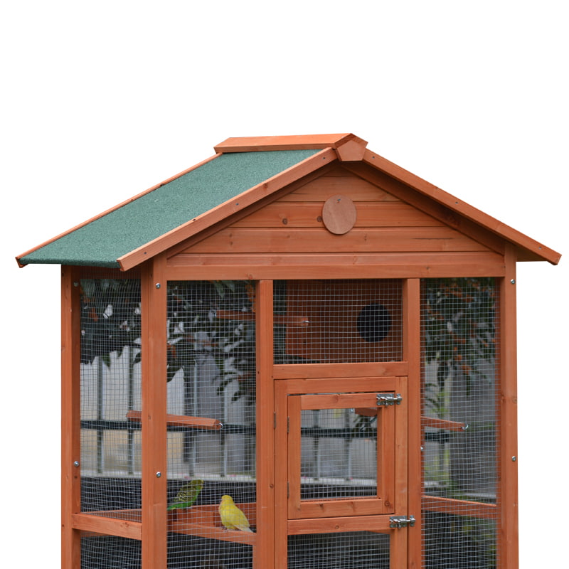 Multi-level perch bird cage
