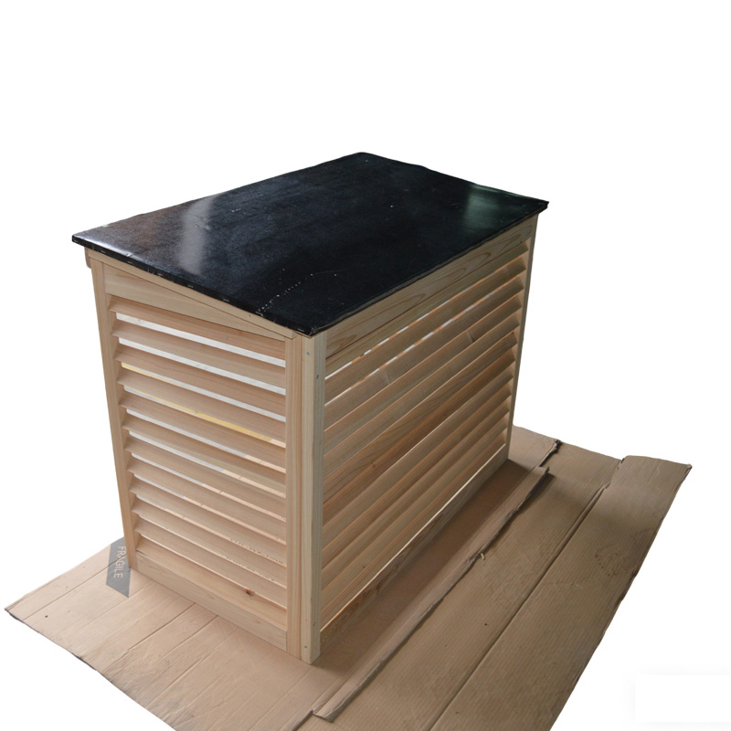 Wood Air Conditioner Enclosure