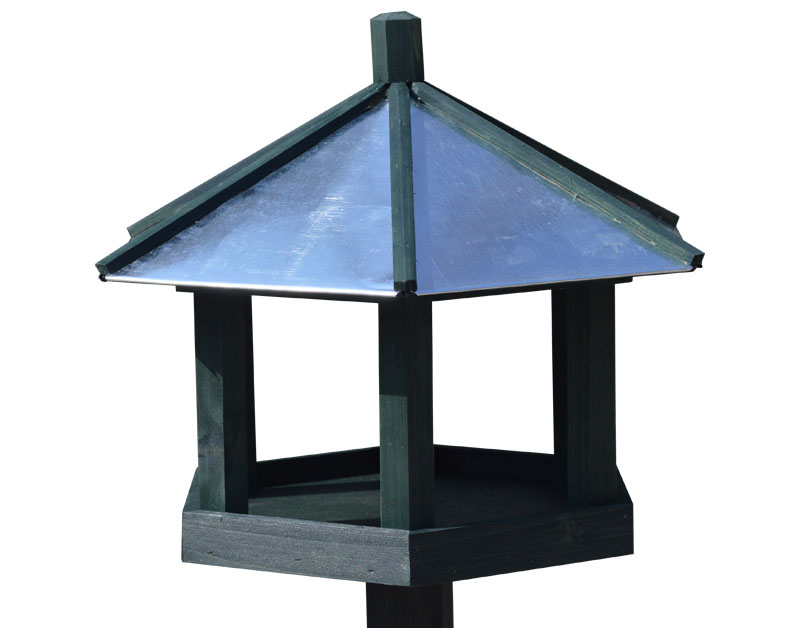 Outdoor garden bird feeding station