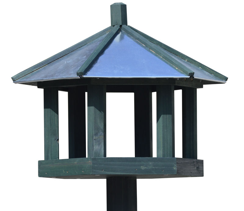 Wild bird feeding station