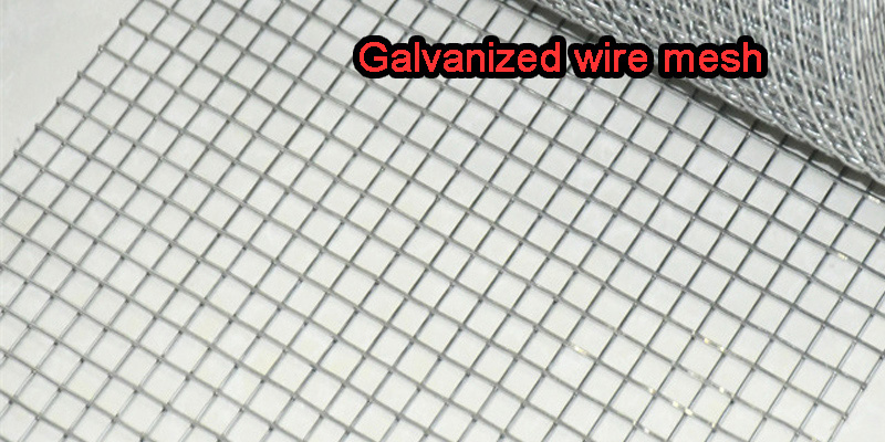 Galvanized wire mesh