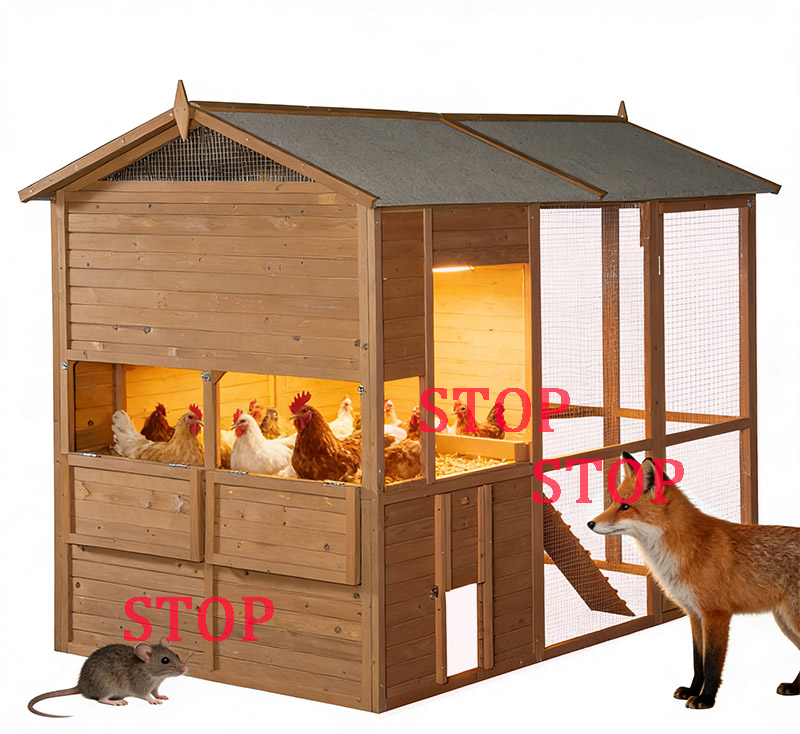 Protect the flock of chickens