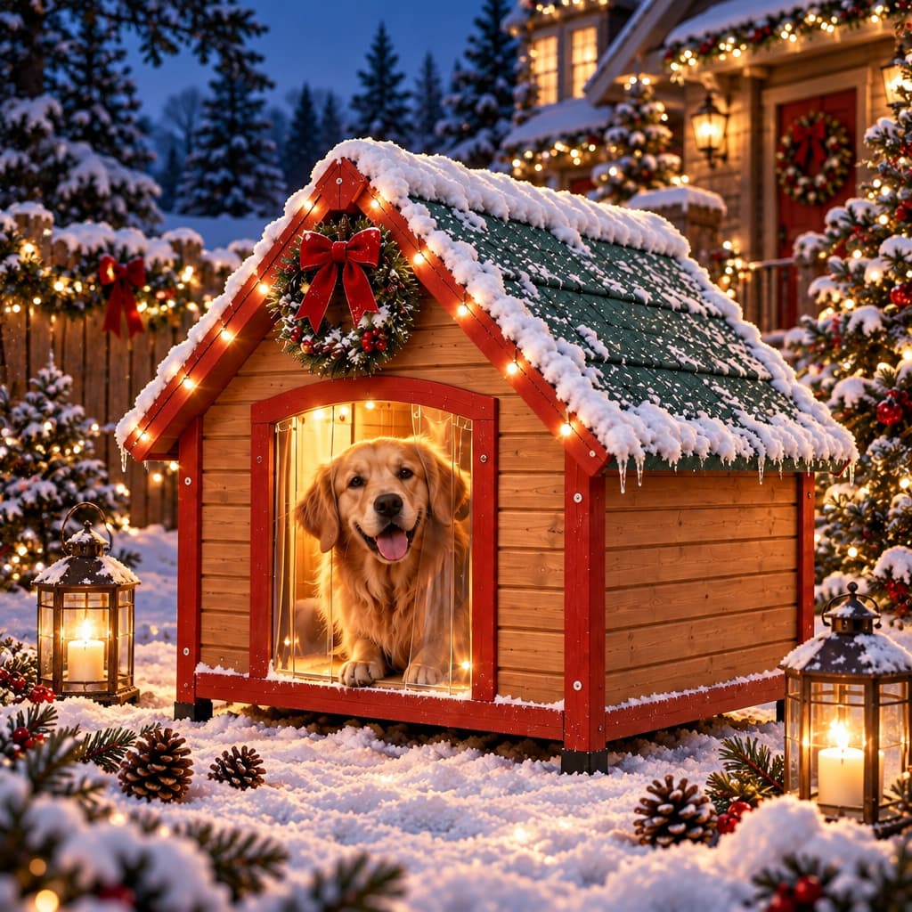 Design Theme: Christmas, Festive, Rustic Outdoor
