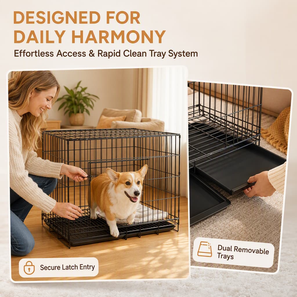Door Type: Single Front Door with Secure Latch